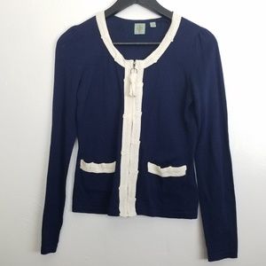 Anthropologie HWR Monogram Annika Cardigan